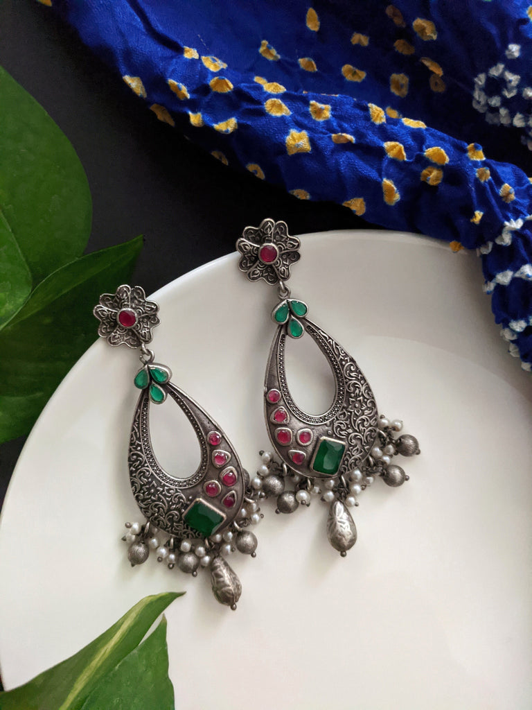 Amazon.com: Aradhya Earrings For Women Stylish Jewellery Earrings Afghani  Kashmiri Tribal Jhumka Earrings And Maang Tikka Set Fancy Party Wear  Earrings For Girls And Women : Clothing, Shoes & Jewelry